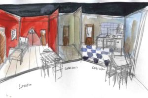 La scena è uno spazio architettonico