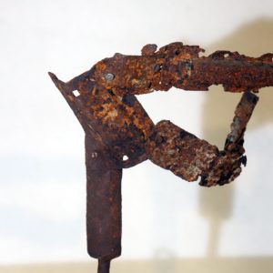 Antonio Panzuto - sculture Ruggini - Figura danzante 6 - Rusty sculpture Dancing figure
