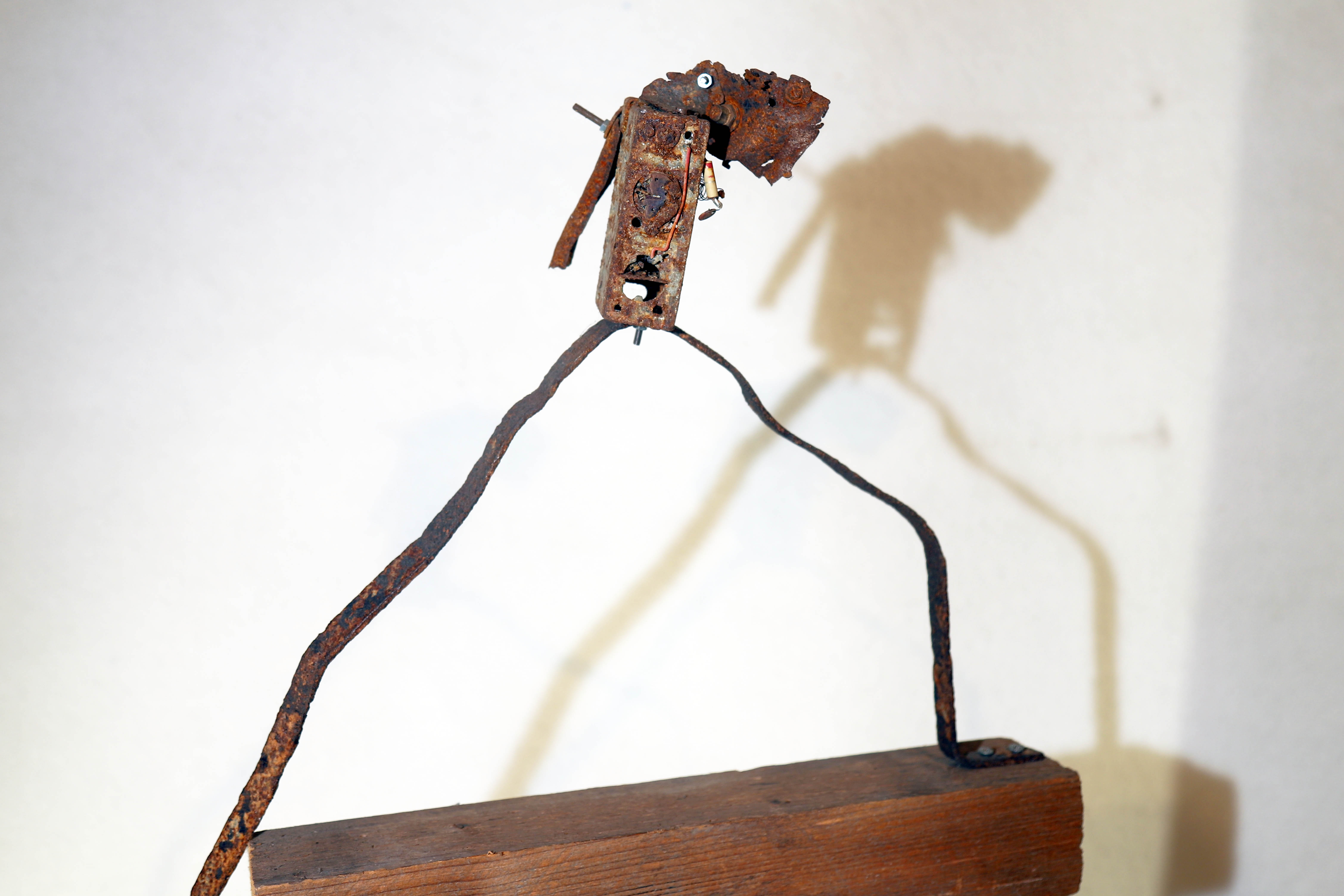 Antonio Panzuto - sculture Ruggini - Figura danzante 7 - Rusty sculpture Dancing figure