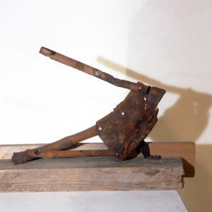 Antonio Panzuto - sculture Ruggini - Figura danzante 9 - Rusty sculpture Dancing figure