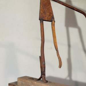 Antonio Panzuto - sculture Ruggini - Figura danzante 1 - Rusty sculpture Dancing figure