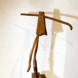 Antonio Panzuto - Ruggini - Figura danzante 1 - Rusty sculpture Dancing figure