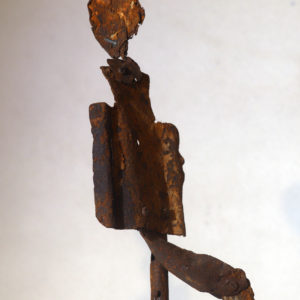 Antonio Panzuto - sculture Ruggini - Figura danzante 4 - Rusty sculpture Dancing figure