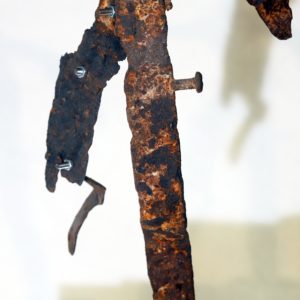 Antonio Panzuto - sculture Ruggini - Figura danzante 5 - Rusty sculpture Dancing figure
