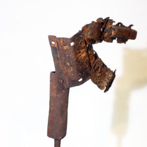 Antonio Panzuto - sculture Ruggini - Figura danzante 6 - Rusty sculpture Dancing figure