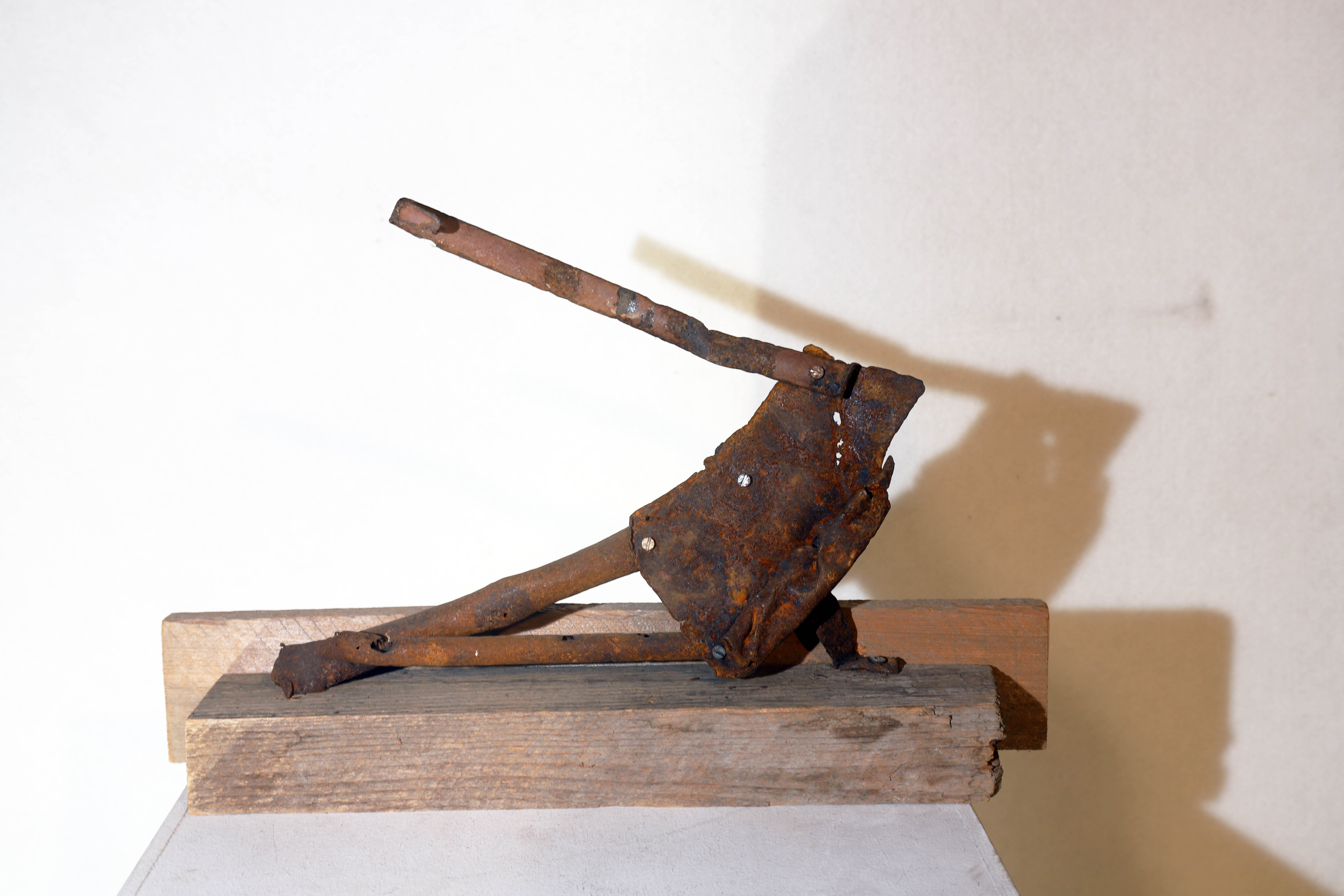Antonio Panzuto - sculture Ruggini - Figura danzante 9 - Rusty sculpture Dancing figure