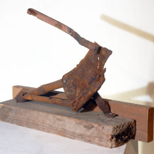 Antonio Panzuto - sculture Ruggini - Figura danzante 9 - Rusty sculpture Dancing figure