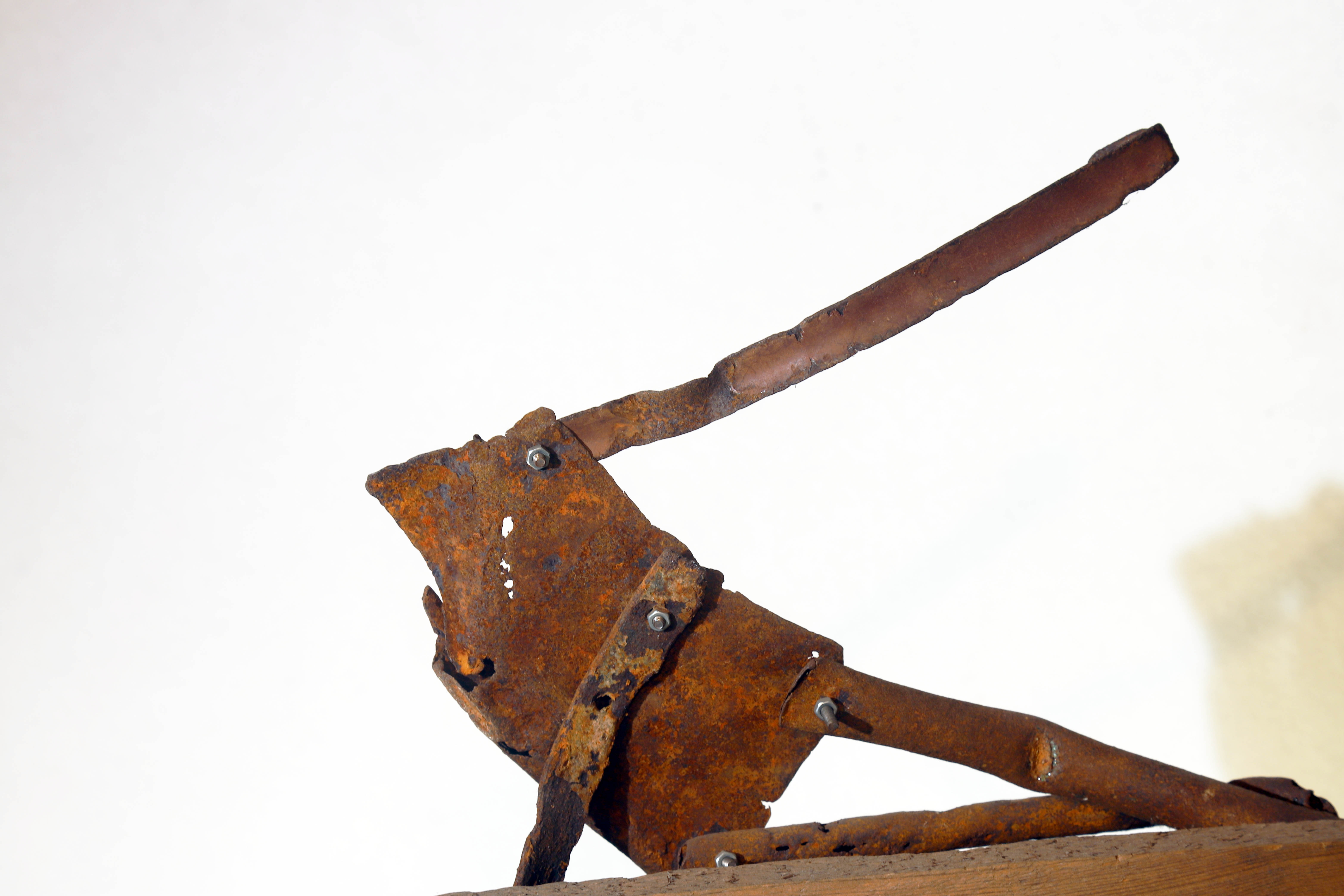 Antonio Panzuto - sculture Ruggini - Figura danzante 9 - Rusty sculpture Dancing figure