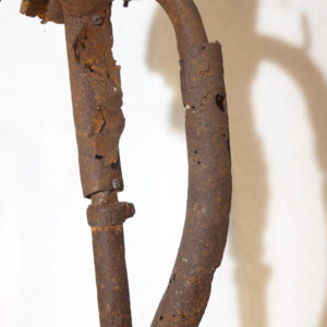 Antonio Panzuto - sculture Ruggini - Figura danzante 10 - Rusty sculpture Dancing figure