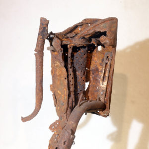 Antonio Panzuto - sculture Ruggini - Figura danzante 10 - Rusty sculpture Dancing figure