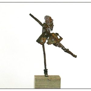 Antonio Panzuto - sculture Ruggini - Ballerina - Rusty sculpture Dancer