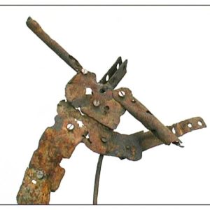 Antonio Panzuto - sculture Ruggini - Ballerino - Rusty sculpture Dancer