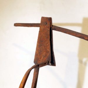 Antonio Panzuto - sculture Ruggini - Figura danzante 1 - Rusty sculpture Dancing figure