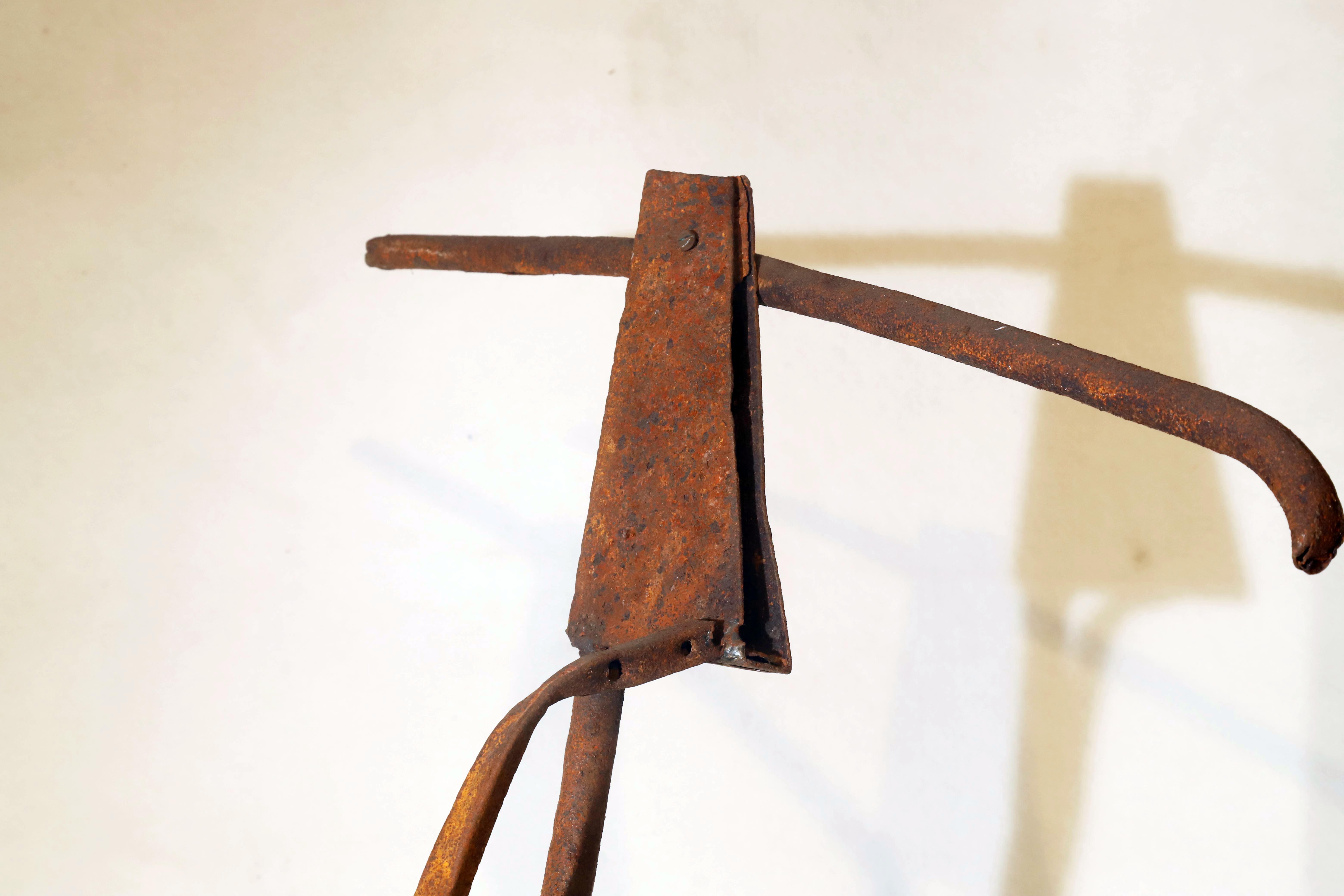 Antonio Panzuto - sculture Ruggini - Figura danzante 1 - Rusty sculpture Dancing figure