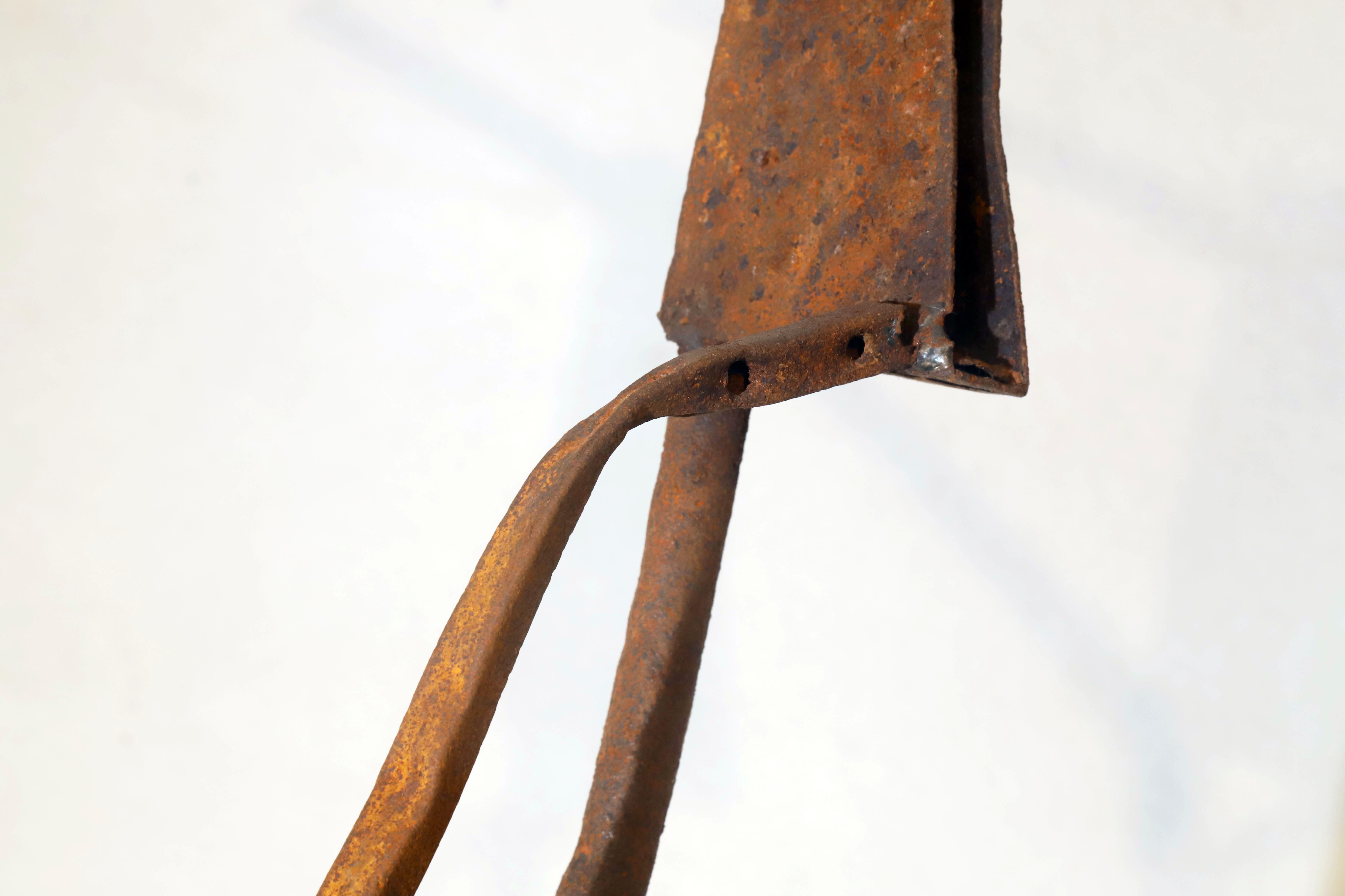 Antonio Panzuto - sculture Ruggini - Figura danzante 1 - Rusty sculpture Dancing figure